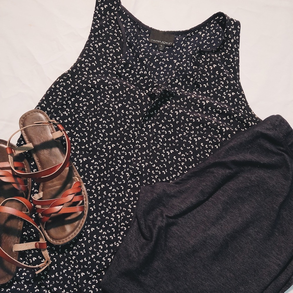 Cynthia Rowley Flower Petal Blouse